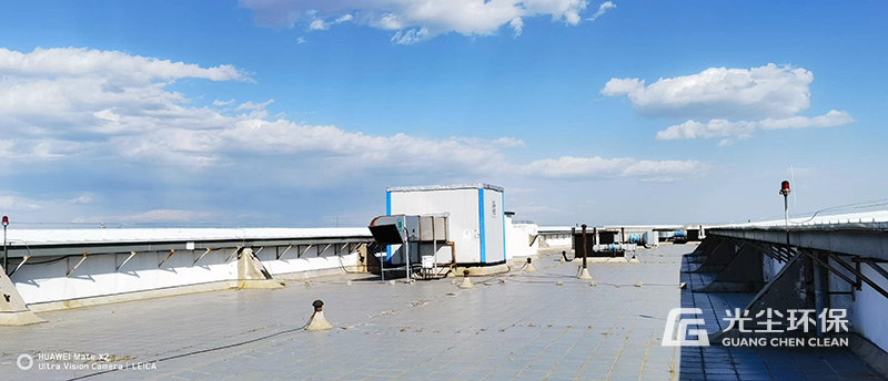 我公司順利完成中國(guó)國(guó)際航空公司天竺總部大樓風(fēng)機(jī)消音減震改造工作  